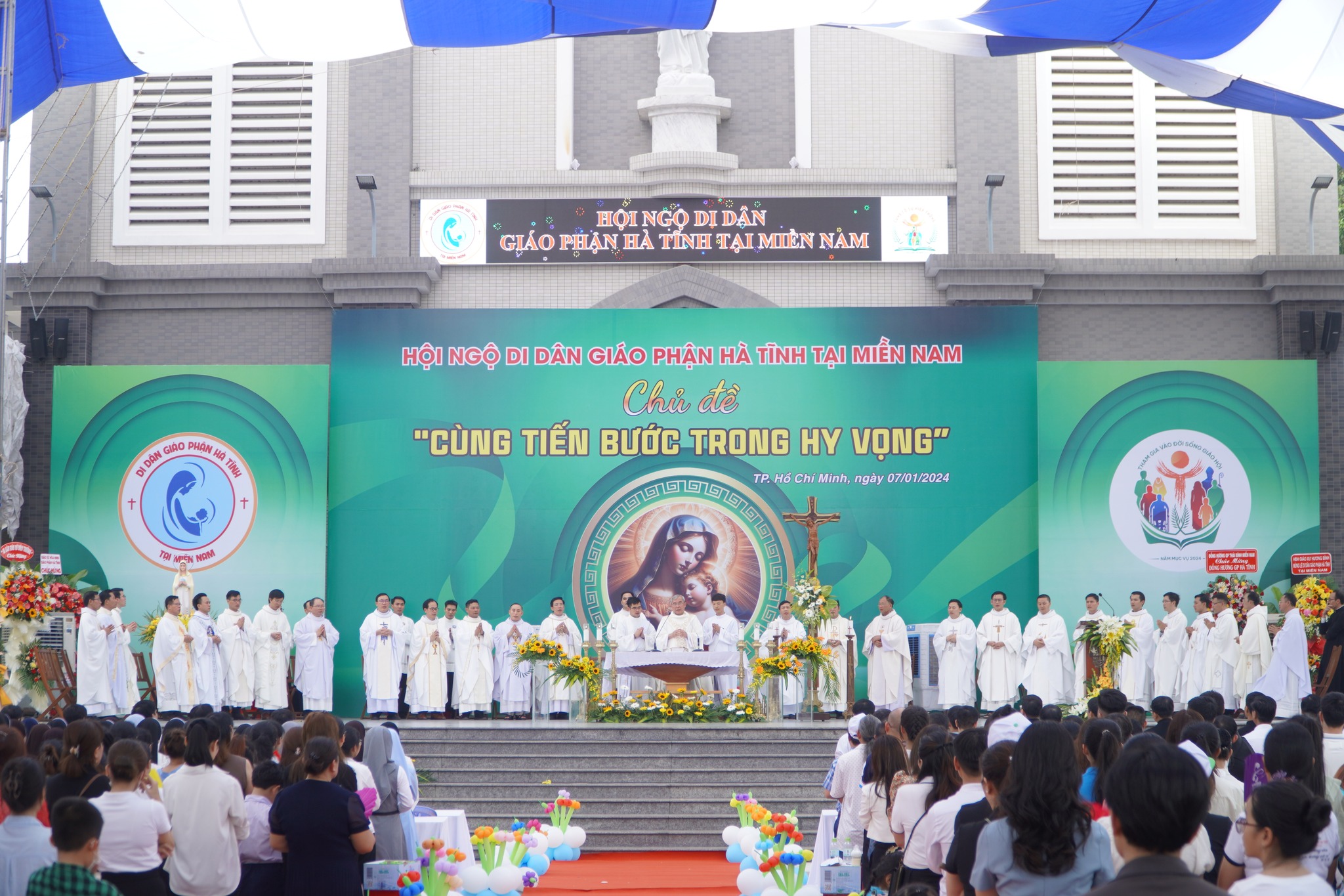 Hội ngộ di dân giáo phận Hà Tĩnh tại miền Nam